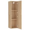 vidaXL Mobile Porta TV Rovere Sonoma 30,5x30x110 cm Legno Multistrato