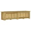 vidaXL Fioriera Rialzata 196x50x50 cm in Legno di Pino Impregnato