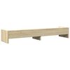 vidaXL Supporto Monitor Rovere Sonoma 100x24x16 cm Legno Multistrato