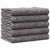 vidaXL Coperte da trasloco 5 pcs Grigio 150 x 200 cm Tessuto