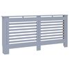 vidaXL Copertura per Radiatore Antracite 172x19x81,5 cm in MDF
