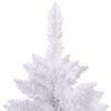vidaXL Albero di Natale Artificiale Incernierato con Base Bianco 300cm