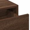 vidaXL Tavolo da Trucco Marrone 60 x 40 x 70 cm Legno multistrato