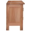 vidaXL Mobile Porta TV 100x30x45 cm Legno Massello di Mogano