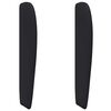 vidaXL Orecchia della Testata Nero 80 x 23 x 6 cm PVC