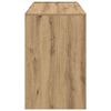 vidaXL Scrivania Rovere artigianale 109 x 50 x 78 cm Legno multistrato