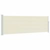 vidaXL Tenda Laterale Retrattile per Patio 100x314 cm Crema