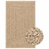 vidaXL Tappeto ZIZUR 240x340 cm Aspetto Iuta per Interni ed Esterni