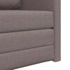vidaXL Divano letto Talpa 74 x 77 x 81 cm Tessuto