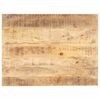 vidaXL Piano Tavolo in Legno Massello di Mango 15-16 mm 80x60 cm