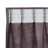 vidaXL Tende in Velluto con tende 2 pcs Marrone 260 x 140 cm Velluto