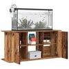 vidaXL Supporto Acquario 121x41x58cm in Legno Multistrato Legno Antico