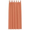 vidaXL Tende Blackout con Anelli 2 pcs Terracotta 260 x 140 cm