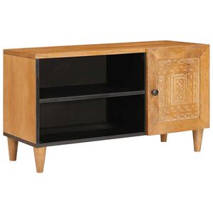 vidaXL Unit&agrave; TV Marrone Chiaro 80 x 33 x 46 cm Legno multistrato