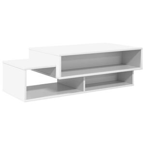 vidaXL Tavolino da salotto Bianco 105 x 50 x 32,5 cm Legno multistrato