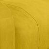 vidaXL Poltrona Massaggiante Gialla in Velluto