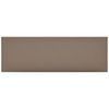 vidaXL Testiera da Parete 12 pcs Cappuccino 90 x 30 cm Tessuto
