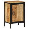 vidaXL Mobile da Bagno 40x30x60 cm in Legno Massello di Mango e Ferro