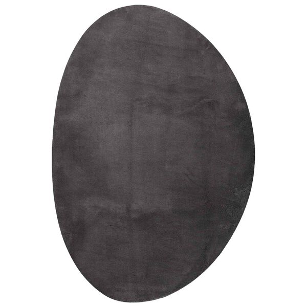 vidaXL Tappeto HUARTE Antracite 120 x 170 cm Poliestere