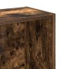 vidaXL Libreria Rovere Fumo 80x24x76 cm in Legno Multistrato