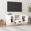 vidaXL Mobile Porta TV Bianco 100x35,5x45 cm in Legno Multistrato