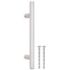 vidaXL Maniglie per Mobili 10pz Argento 96mm in Acciaio Inox