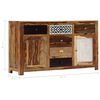 vidaXL Credenza 140x40x80 cm in Legno Massello di Acacia