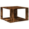 vidaXL Tavolino Salotto Rovere Fumo 51,5x51,5x30cm Legno Multistrato