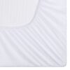 vidaXL Lenzuola con Angoli Impermeabili 2 pz Cotone 70x140 cm Bianco