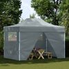 vidaXL Tenda Party Antracite 280 x 410 x 315 cm Tessuto Oxford