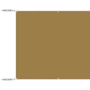 vidaXL Paravento Verticale Beige 60x1200 cm in Tessuto Oxford