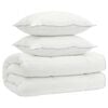 vidaXL Set di piumone e cuscini 3 pz 220x260 cm 4 stagioni 140+220 GSM