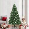 vidaXL Albero di Natale artificiale con 300 LED Verde 210 cm