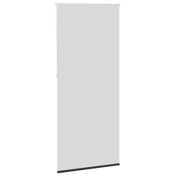 vidaXL Tenda a rullo oscurante 84,4x230 cm Tessuto Larghezza 80 cm nero