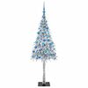 vidaXL Albero di Natale con 300 LED Bianco 180 cm PE e Acciaio