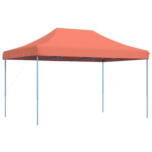 vidaXL Tenda da Festa Pieghevole Pop-Up Terracotta 440x292x315 cm