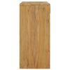vidaXL Tavolo Consolle 100x35x75 cm in Legno Massello di Teak