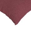 vidaXL Cuscini da Divano 2 pcs Rosso Vino 70 x 50 cm Tessuto
