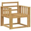 vidaXL Set di divani da esterno Legno di Acacia Massello Bianco