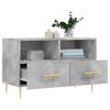 vidaXL Mobile per TV Grigio Cemento 80x36x50 cm Legno Multistrato