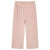 Pantaloni per Bambini in Velluto a Coste Rosa Chiaro 116