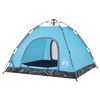 vidaXL Tenda da Campeggio 3 Persone Blu a Rilascio Rapido