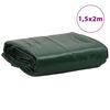 vidaXL Telone Verde 1,5x2 m 650 g/m&sup2;