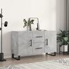 vidaXL Credenza Grigio Cemento 100x36x60 cm in Legno Multistrato