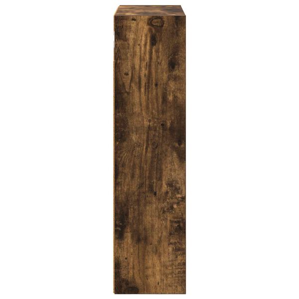 vidaXL Armadio da bagno a muro Quercia Affumicata 40 x 16 x 62,5 cm