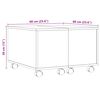 vidaXL Tavolino Salotto Rovere Artigianale 60x60x38 cm in Truciolato