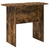 vidaXL Tavolo consolle Rovere fum&eacute; 93 x 40 x 75 cm