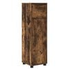 vidaXL Mobile da Bagno con cassetto Rovere fum&eacute; 30,5 x 30 x 101 cm