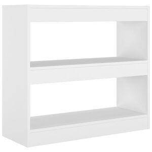 vidaXL Libreria/Divisorio Bianco 80x30x72 cm
