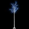 vidaXL Albero Natale 180 LED 1,8 m Salice Blu Interno Esterno